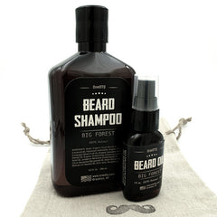 Beard Care Kit: Big Forest Beard Shampoo & Beard Oil - OneDTQ - Best Beard Care
 - 4